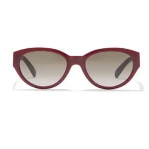Givenchy 52mm Oval Sunglasses burgundy